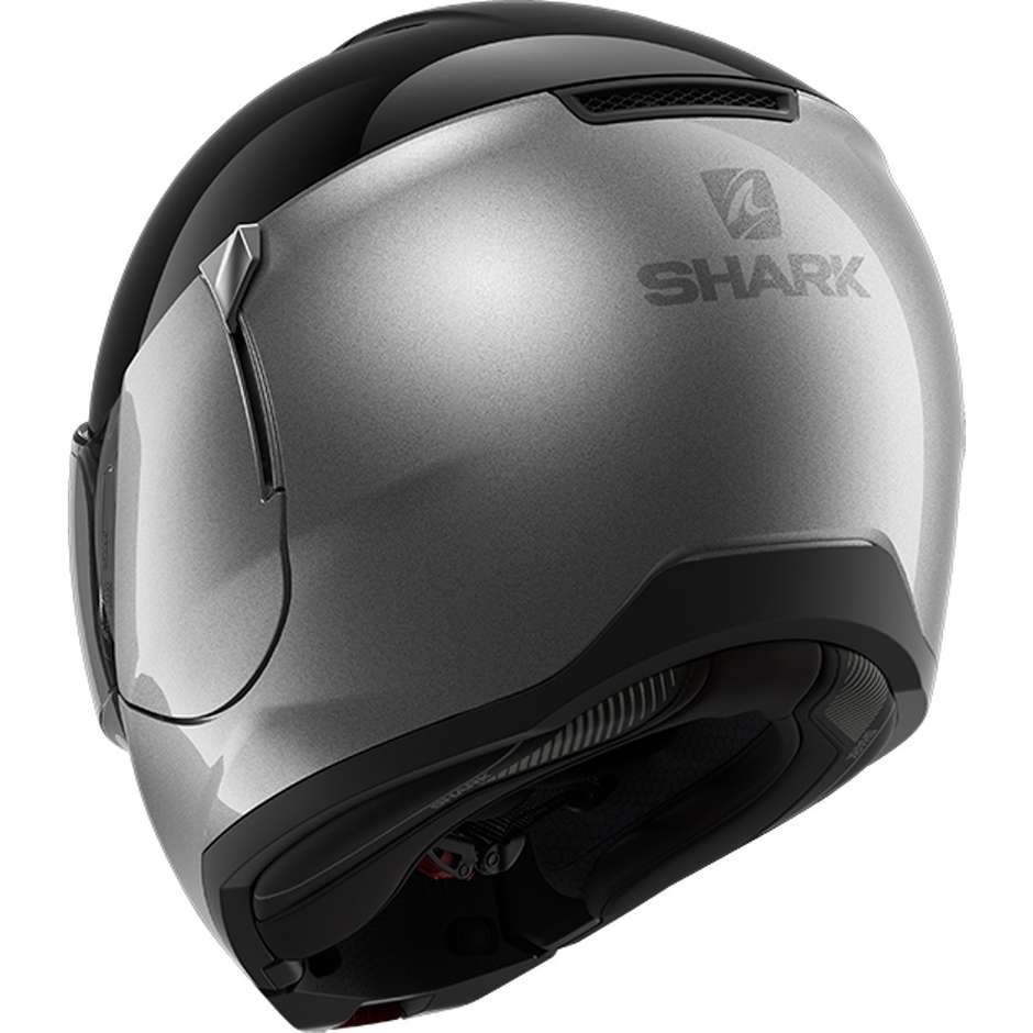 Casque Moto Modulable In Shark EVOJET DUAL BLANK Anthracite Noir Anthracite