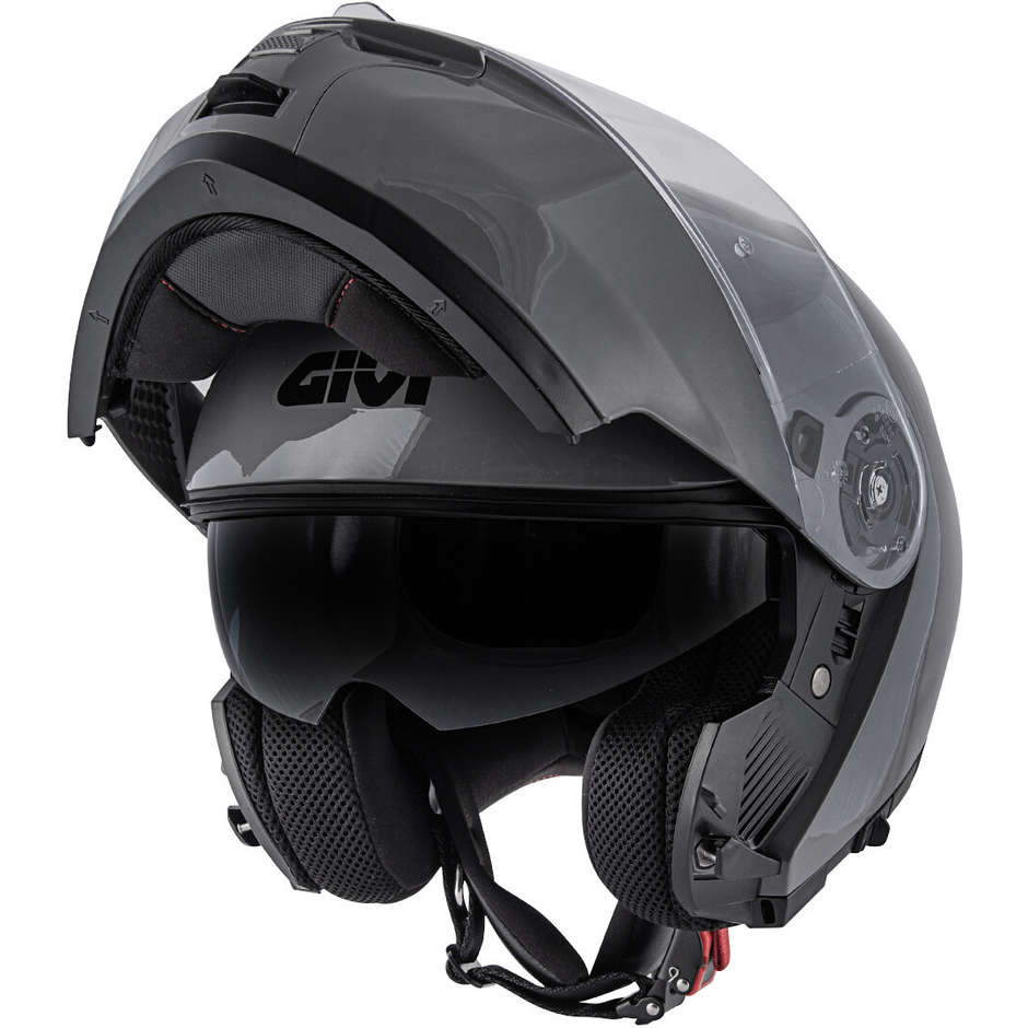 Casque Moto Modulable P / J Givi X.20 EXPEDITION Solid Glossy Anthracite