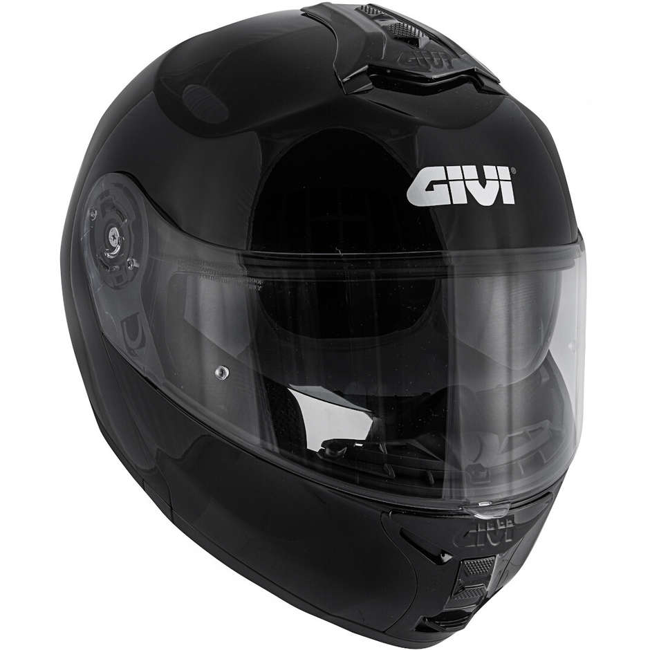 Casque Moto Modulable P / J Givi X.20 EXPEDITION Solid Glossy Black