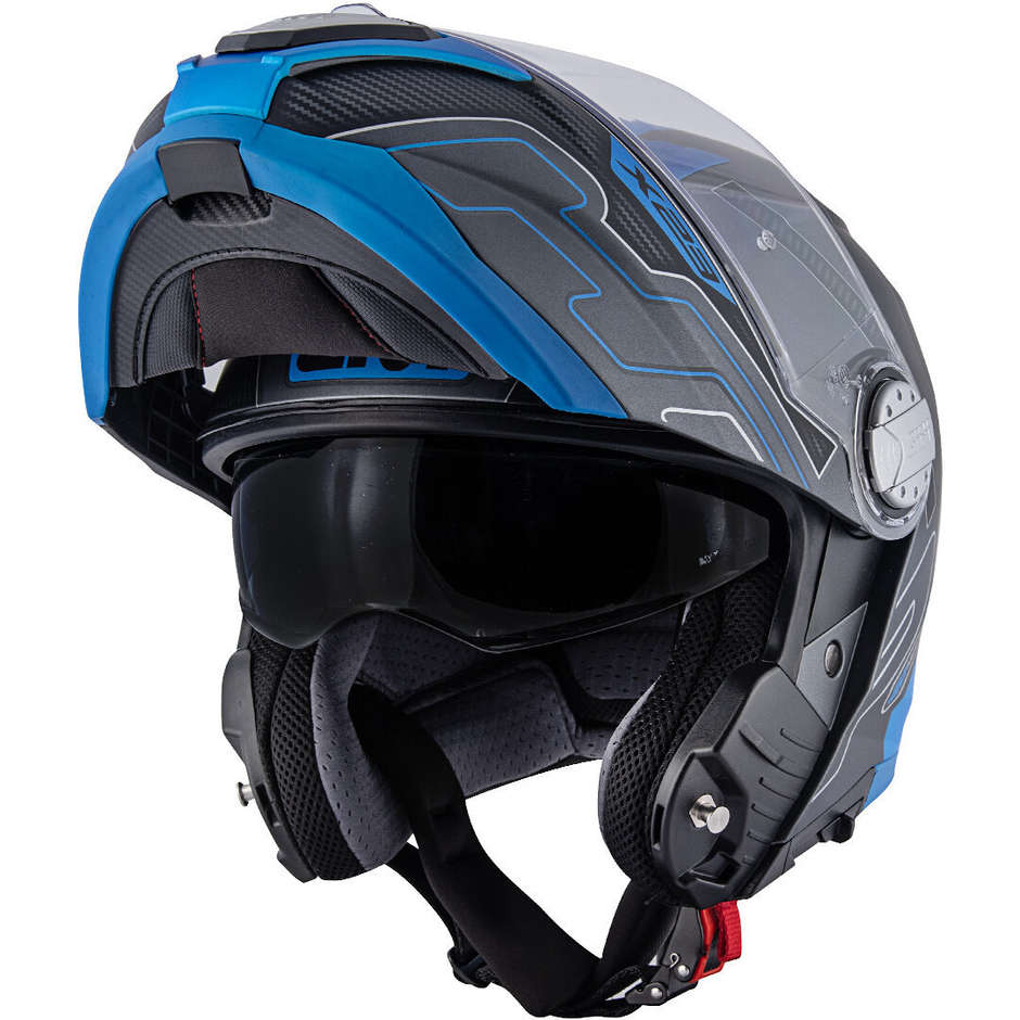 Casque Moto Modulable P / J Givi X.23 SYDNEY Protect Noir Gris Bleu