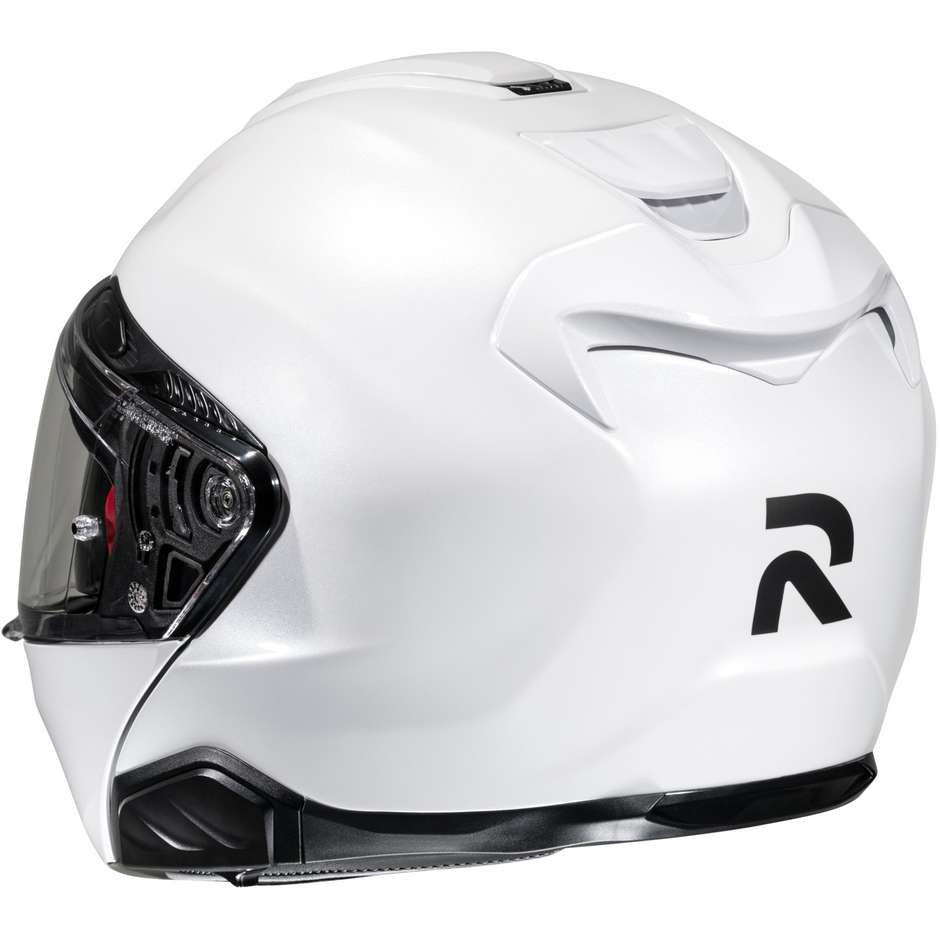 Casque Moto Modulable P/J Hjc RPHA 91 SOLID Blanc Perle