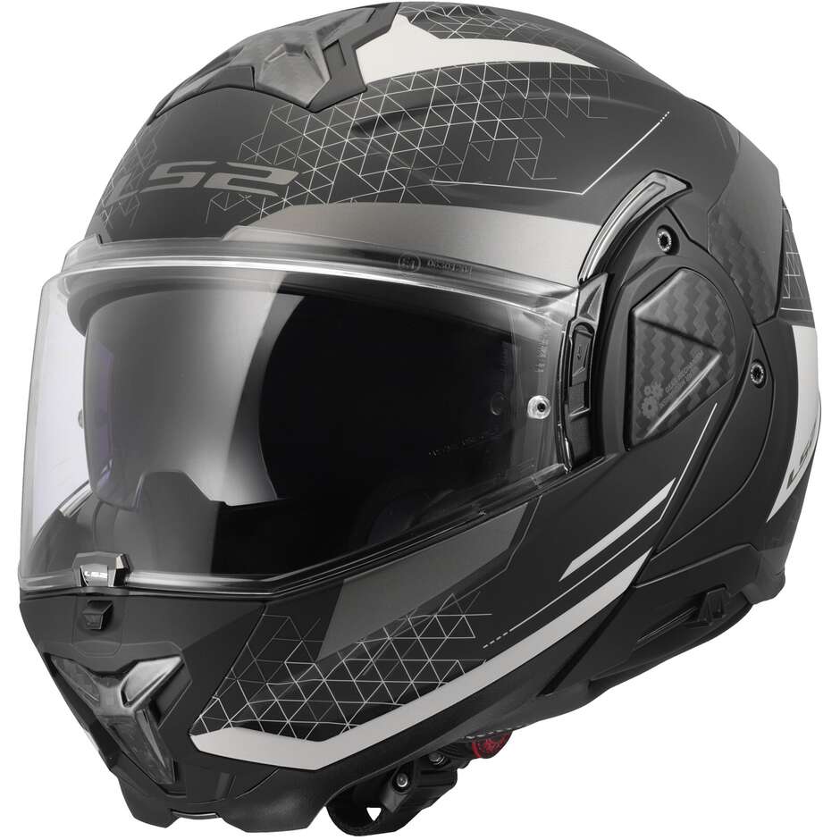Casque moto modulable P/J LS2 FF910 ADVANT II ASTRAL Gris