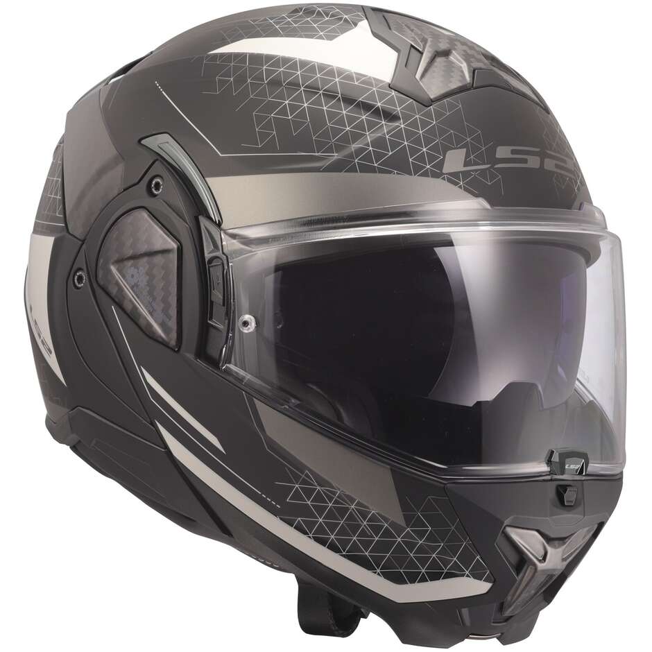 Casque moto modulable P/J LS2 FF910 ADVANT II ASTRAL Gris