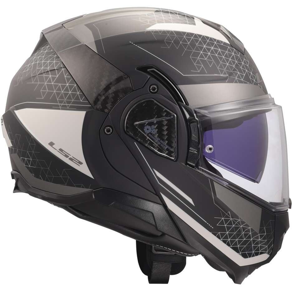 Casque moto modulable P/J LS2 FF910 ADVANT II ASTRAL Gris