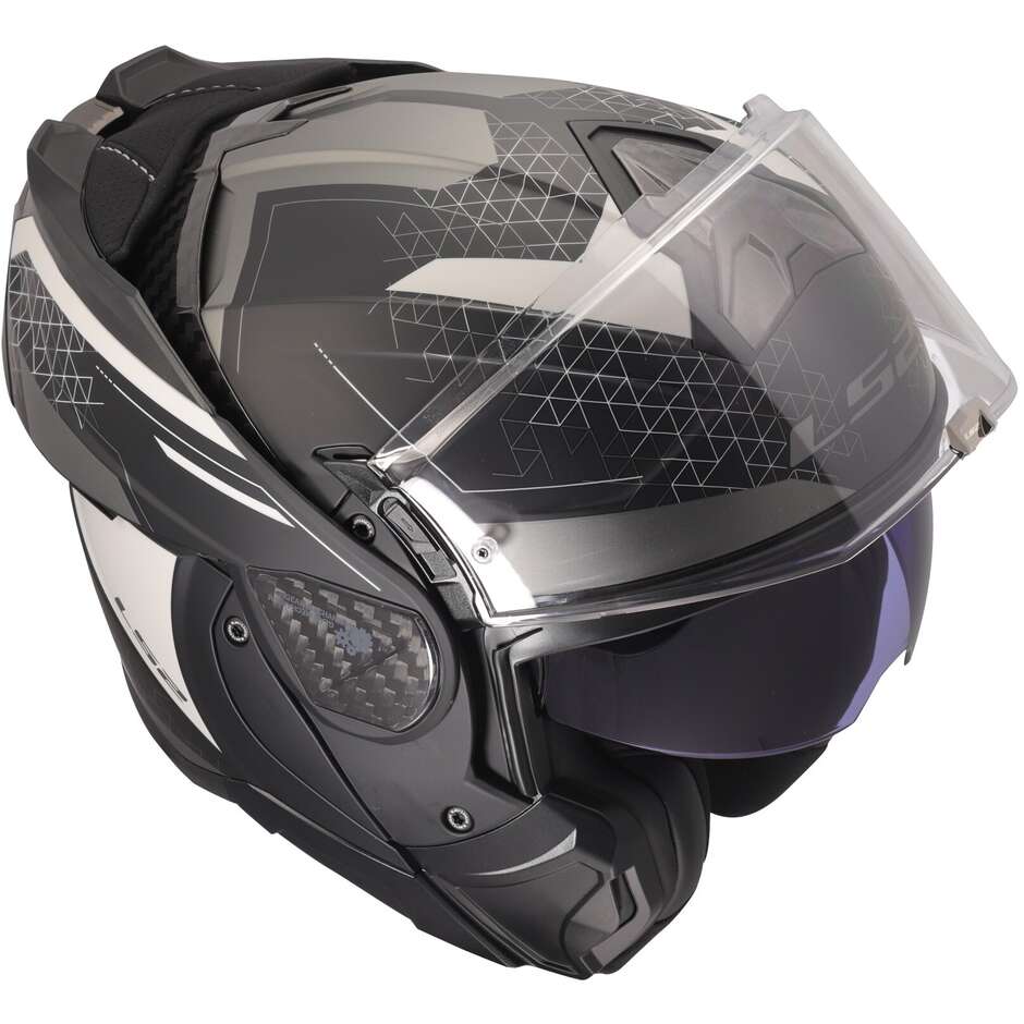 Casque moto modulable P/J LS2 FF910 ADVANT II ASTRAL Gris