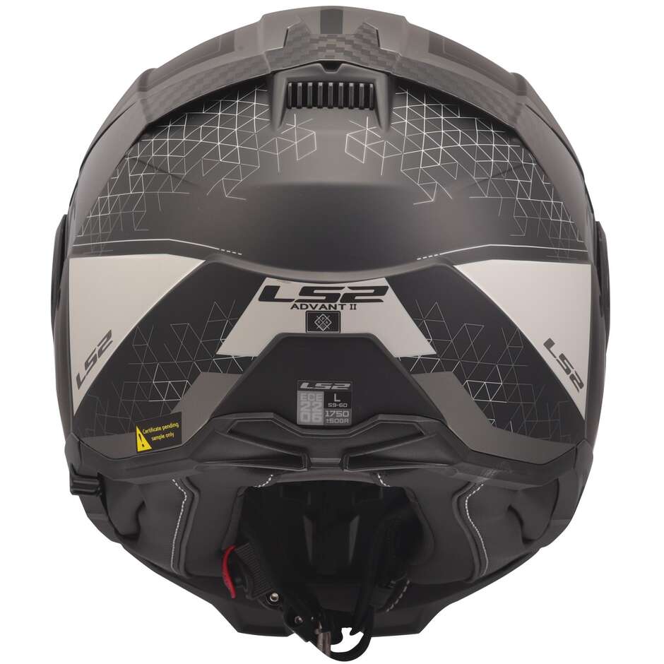Casque moto modulable P/J LS2 FF910 ADVANT II ASTRAL Gris