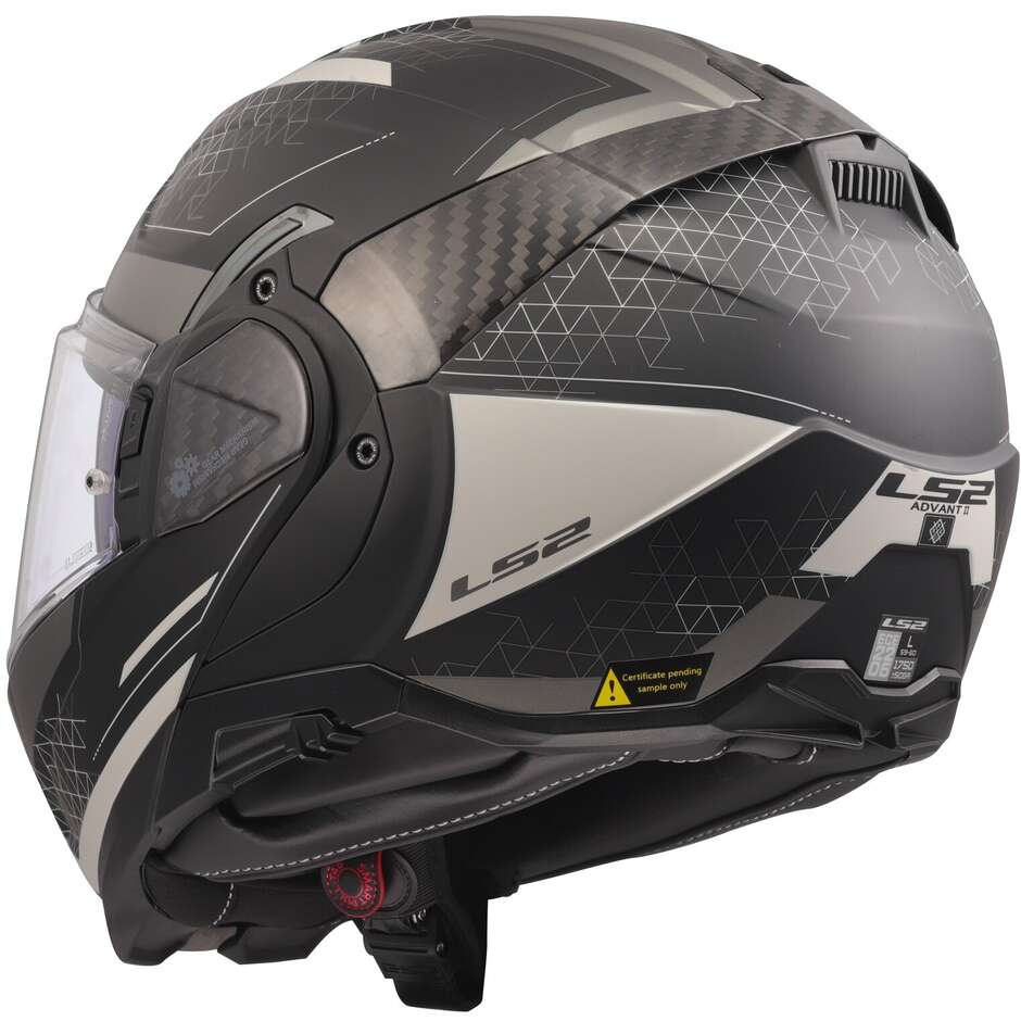 Casque moto modulable P/J LS2 FF910 ADVANT II ASTRAL Gris