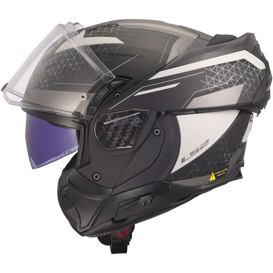 Casque moto modulable P/J LS2 FF910 ADVANT II ASTRAL Gris