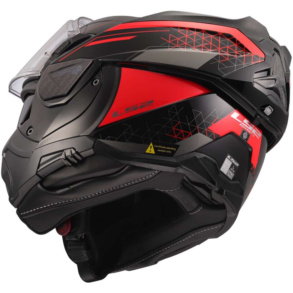 Casque Moto Modulable P/J LS2 FF910 ADVANT II ASTRAL Rouge