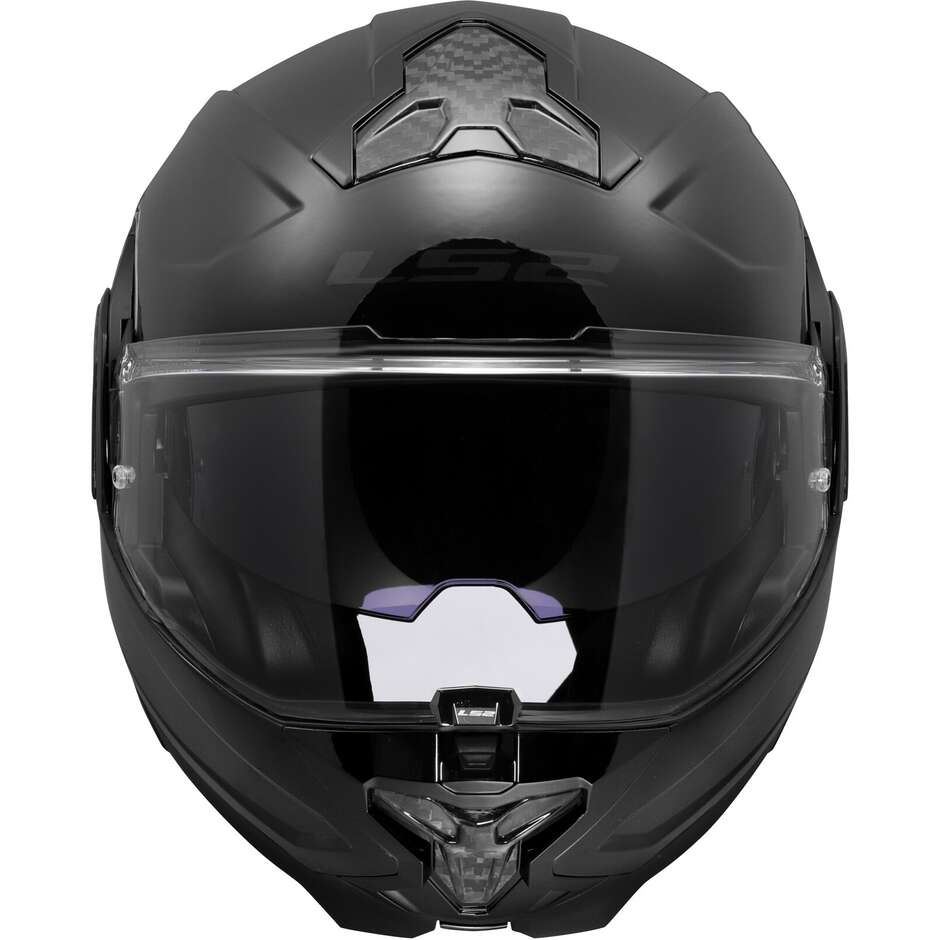 Casque Moto Modulable P/J LS2 FF910 ADVANT II SOLID Noir Brillant