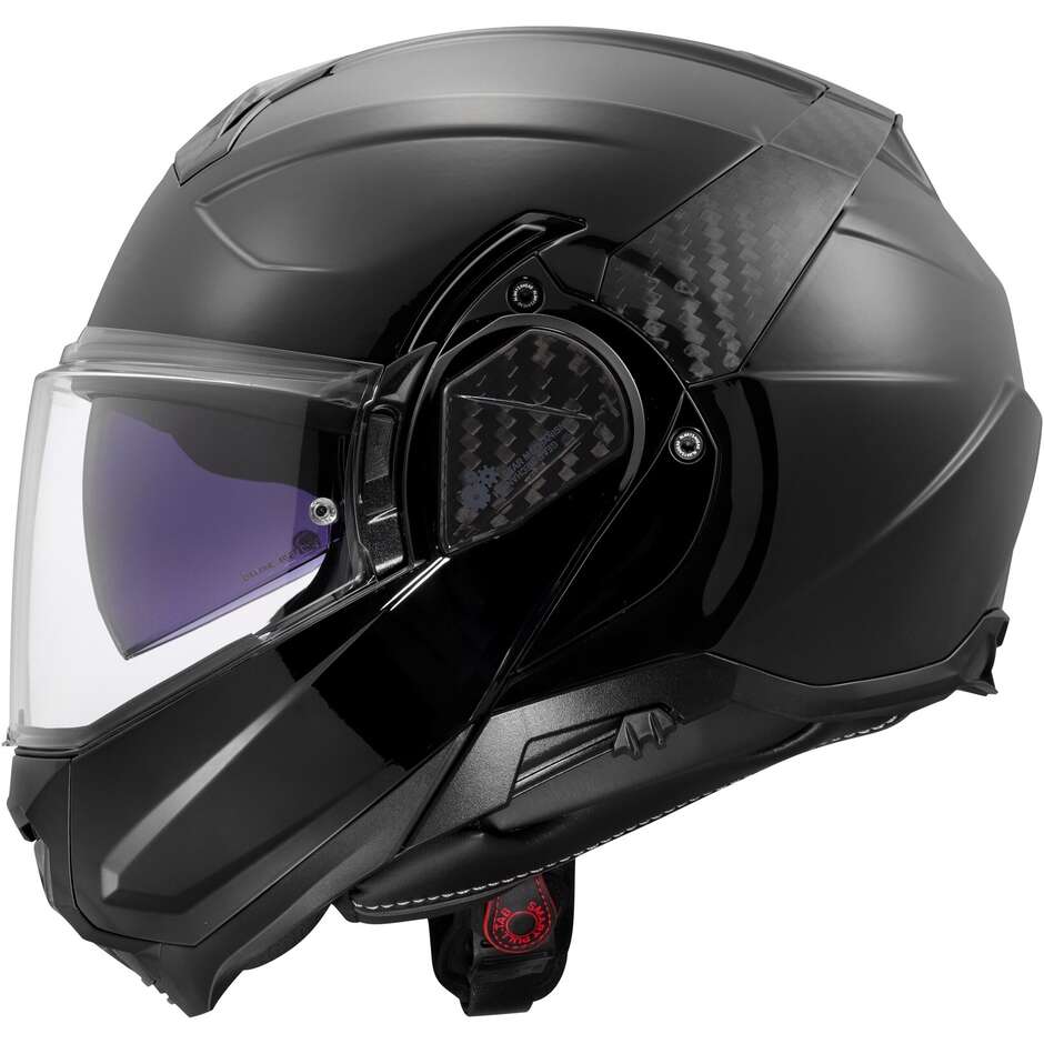 Casque Moto Modulable P/J LS2 FF910 ADVANT II SOLID Noir Brillant