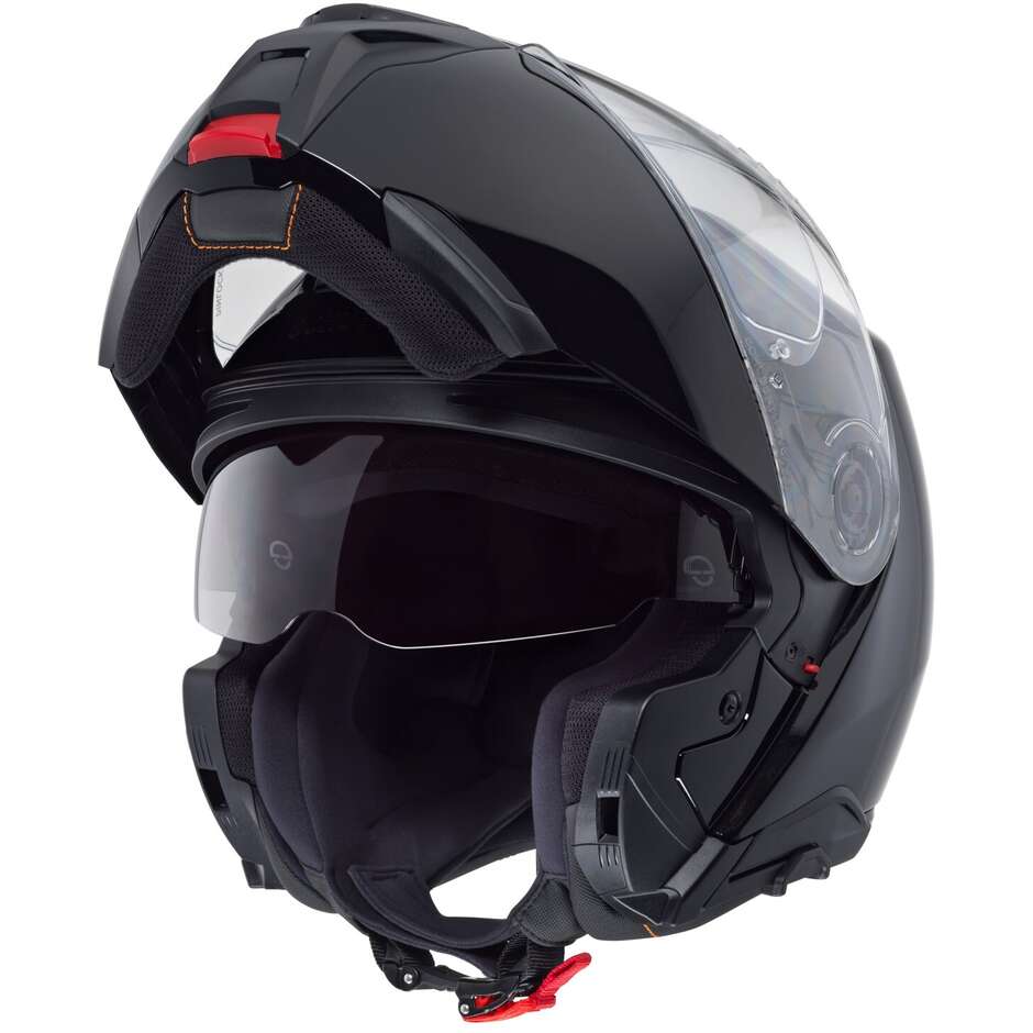 Casque Moto Modulable P/J Schuberth CONCEPT SOLID Noir Brillant