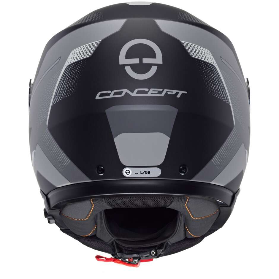 Casque Moto Modulable P/J Schuberth CONCEPT TRACER Anthracite