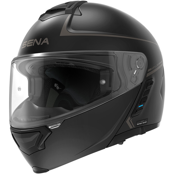 Casque moto scooter modulable SENA Outrush r Bluetooth casque avec systeme  de comunication intégré