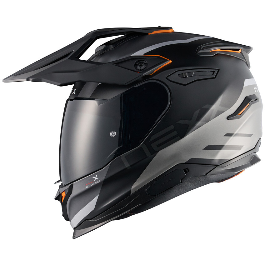 Casque moto Nexx V.Traveler Quest Adventure Noir Gris