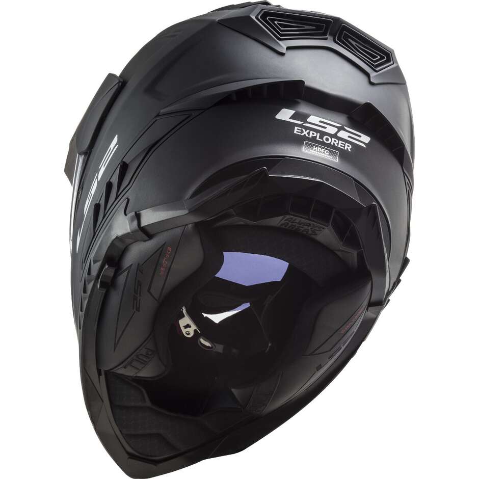 Casque Moto Tourisme Ls2 MX701 EXPLORER HPFC Solid Matt Black
