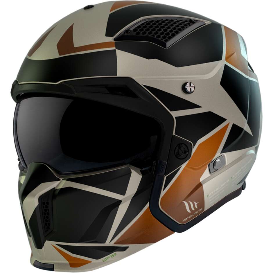 Casque Moto Trial Mt Helmet STREETFIGHTER SV S P1R B9 Mat