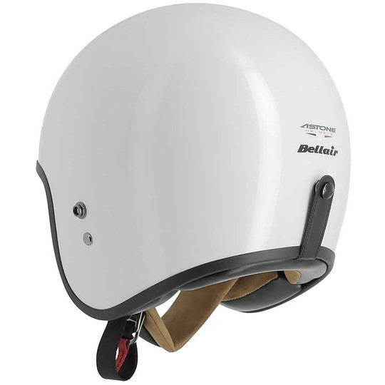 Casque Moto Vintage Jet Astone BELLAIR Blanc