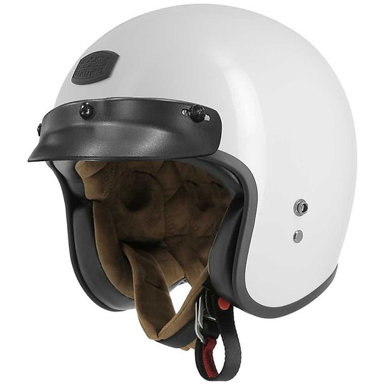 Casque Moto Vintage Jet Astone BELLAIR Blanc