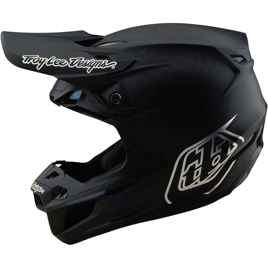 Casque Se5 Carbon Mono Troy Lee Designs Noir
