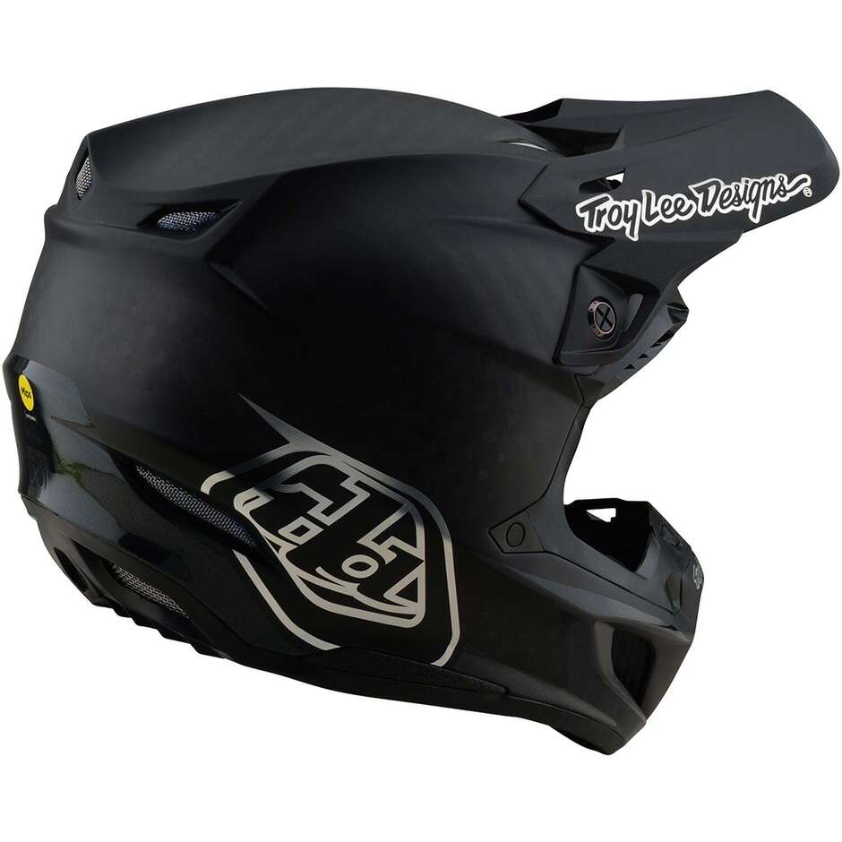 Casque Se5 Carbon Mono Troy Lee Designs Noir