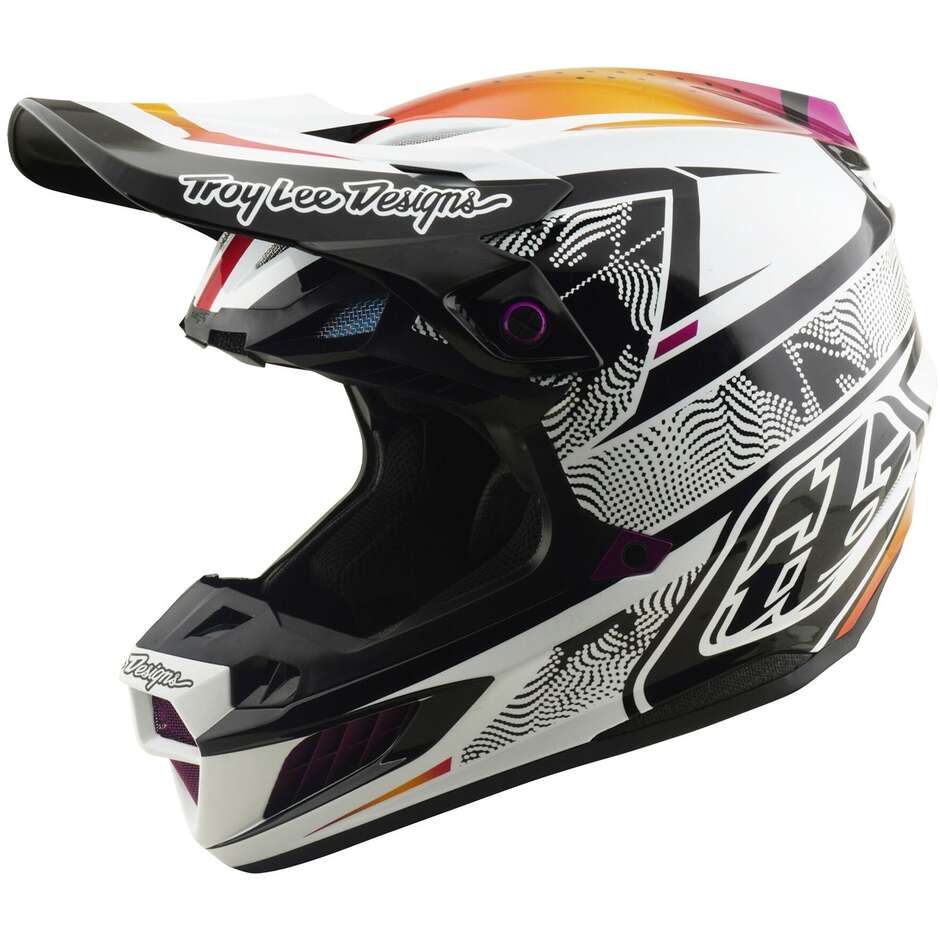 Casque Troy Lee Designs SE5 Composite Lined Up Noir