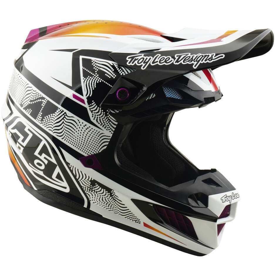 Casque Troy Lee Designs SE5 Composite Lined Up Noir