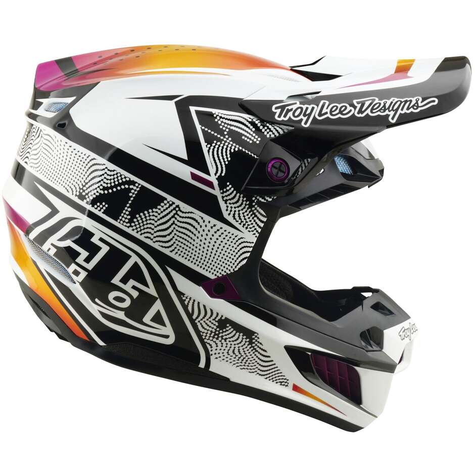 Casque Troy Lee Designs SE5 Composite Lined Up Noir