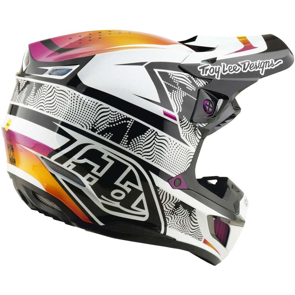 Casque Troy Lee Designs SE5 Composite Lined Up Noir