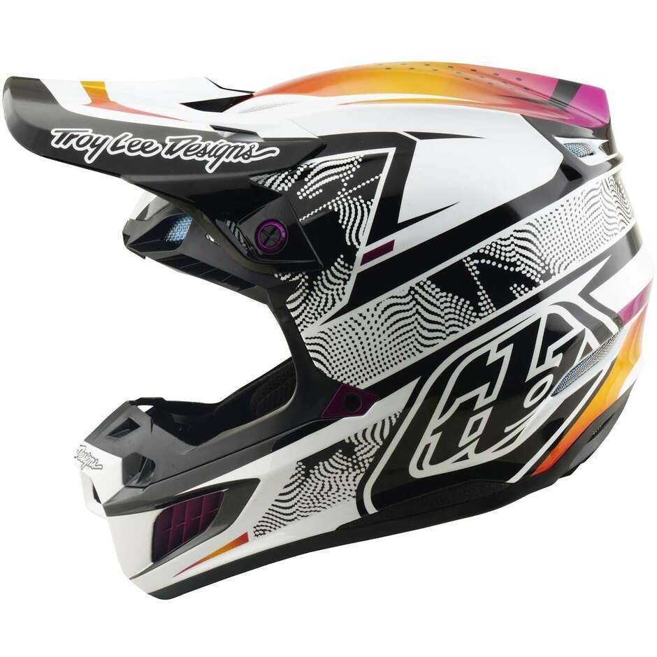 Casque Troy Lee Designs SE5 Composite Lined Up Noir