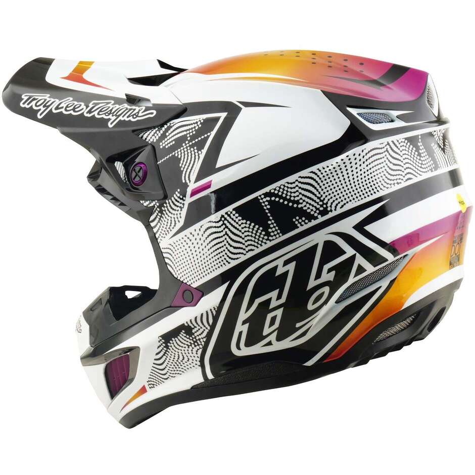 Casque Troy Lee Designs SE5 Composite Lined Up Noir