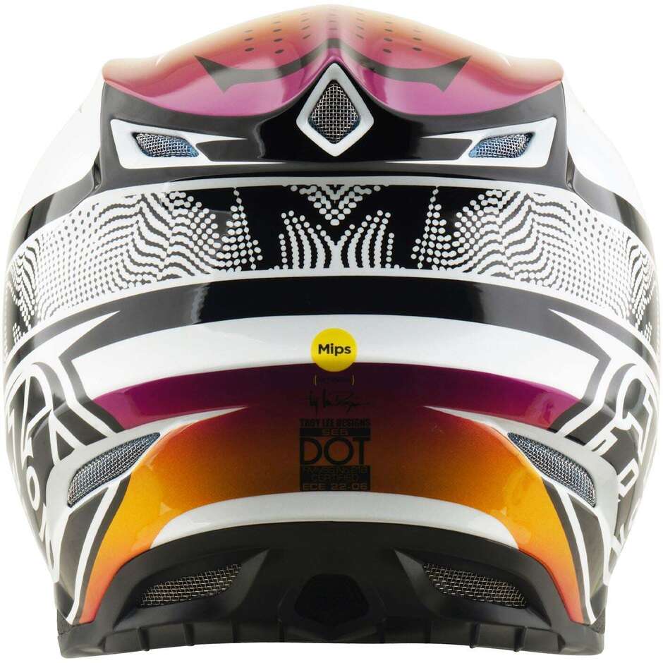 Casque Troy Lee Designs SE5 Composite Lined Up Noir