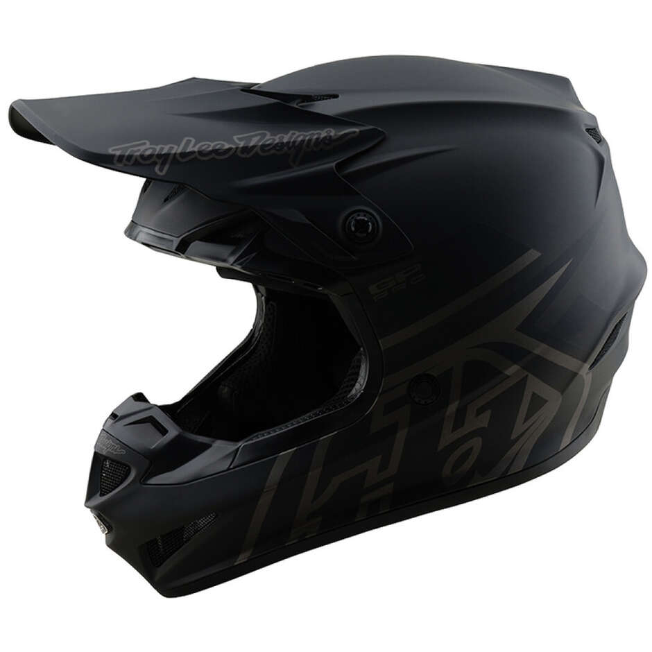 Casque VTT GP Pro Troy Lee Designs Mono Noir