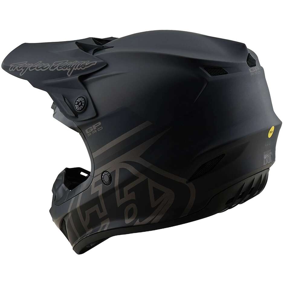 Casque VTT GP Pro Troy Lee Designs Mono Noir