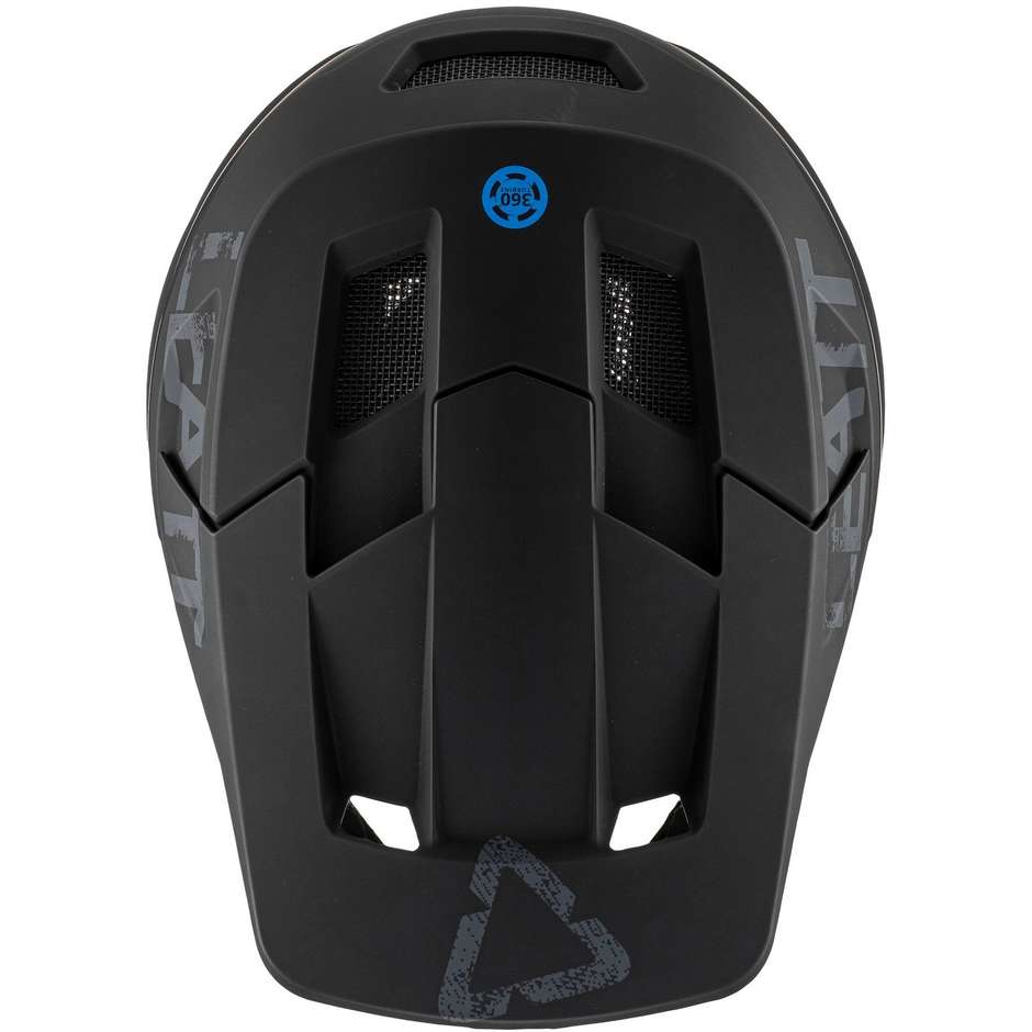 Casque Intégral Leatt VTT 4.0 – Noir, Taille L (VTT Descente, Gravité)