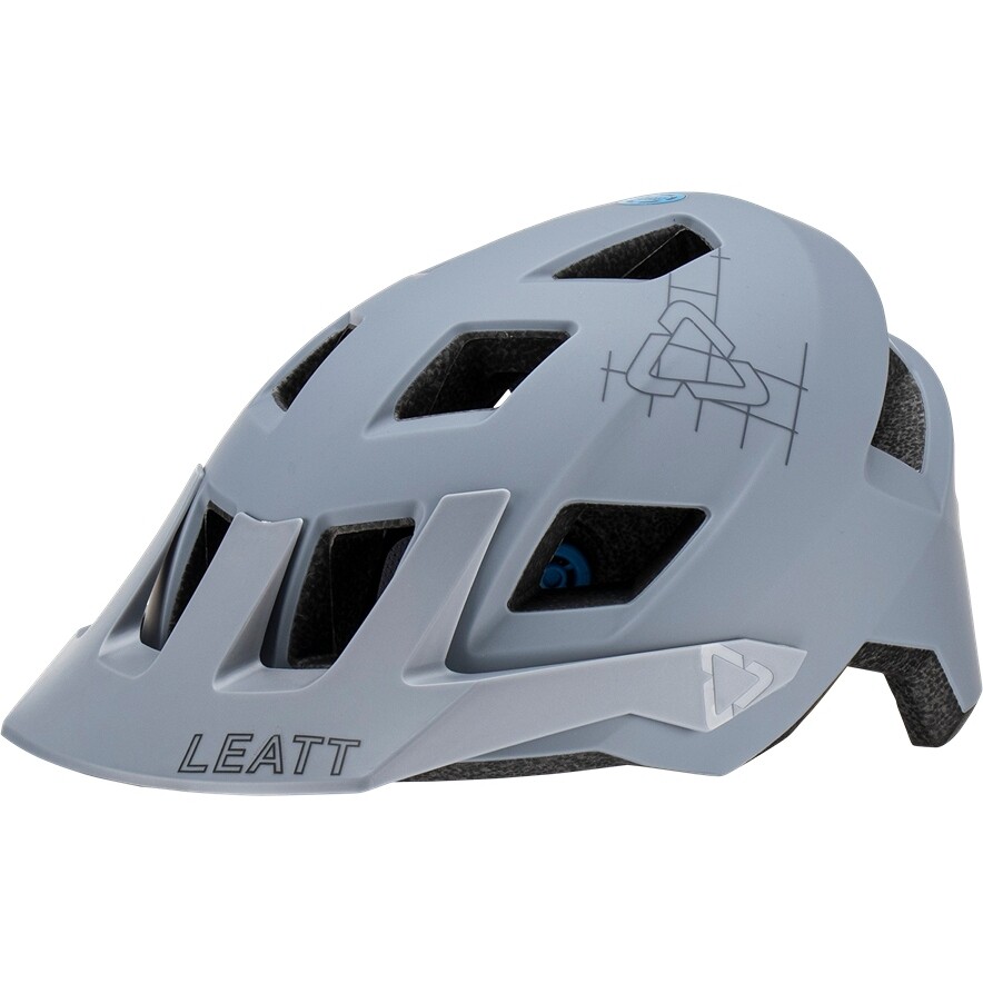 Casco Mtb Leatt ALLMTN 1.0 V23 TITANIUM Grigio