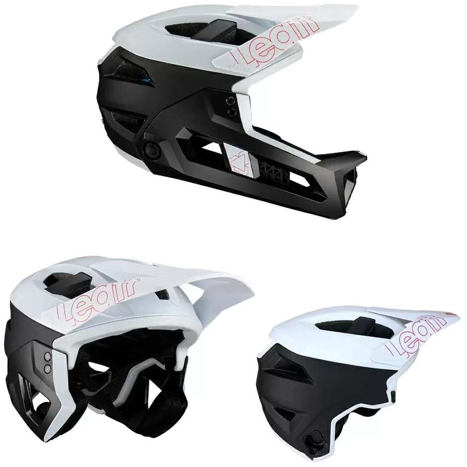 Casque VTT Leatt ENDURO 3.0 V23 WHT Blanc