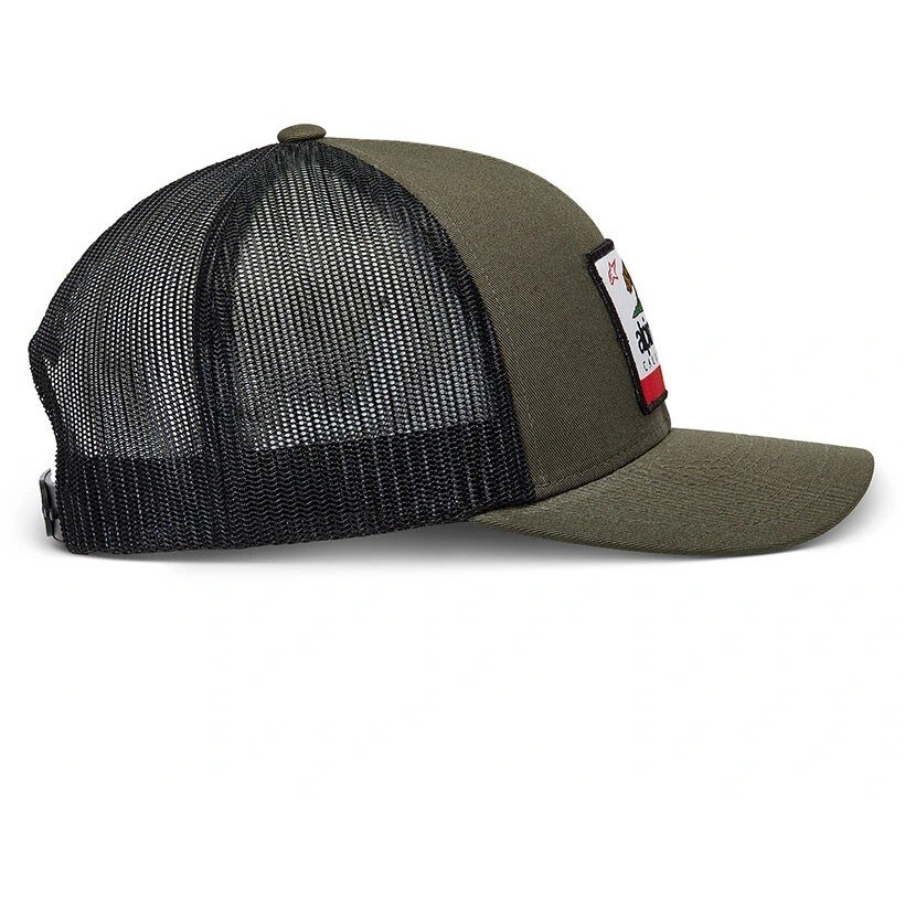 Casquette Alpinestars CALI 2.0 Vert militaire/Noir