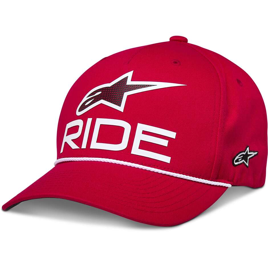 Casquette Alpinestars RIDE COMP SNAPBACK Rouge/Blanc/Noir