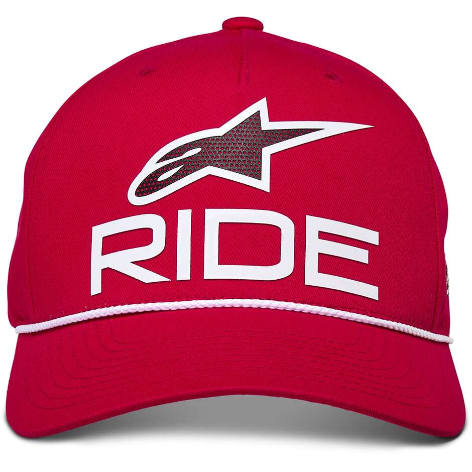 Casquette Alpinestars RIDE COMP SNAPBACK Rouge/Blanc/Noir