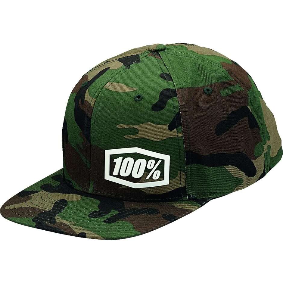 Casquette camouflage 100% MACHINE SNAPBACK
