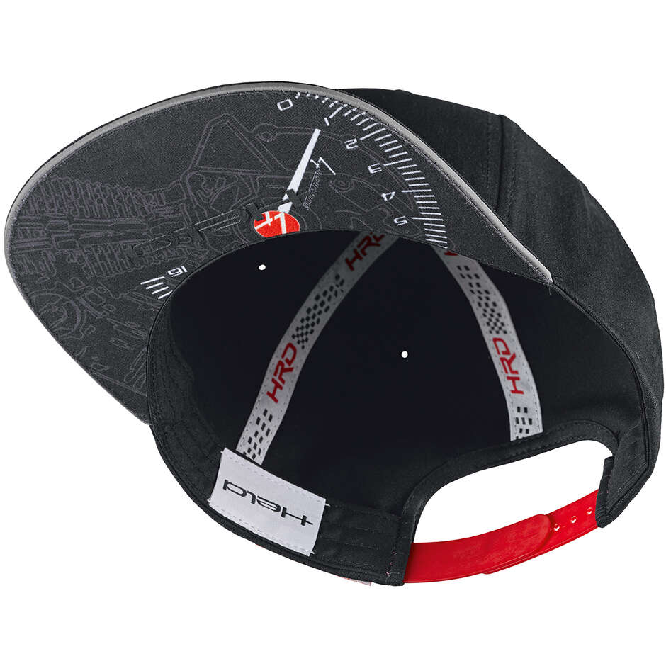 Casquette de moto noire Held Be Heroic