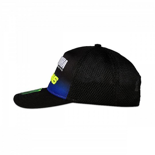 Casquette Mid Visor VR46 Yamaha Black Edition Collection