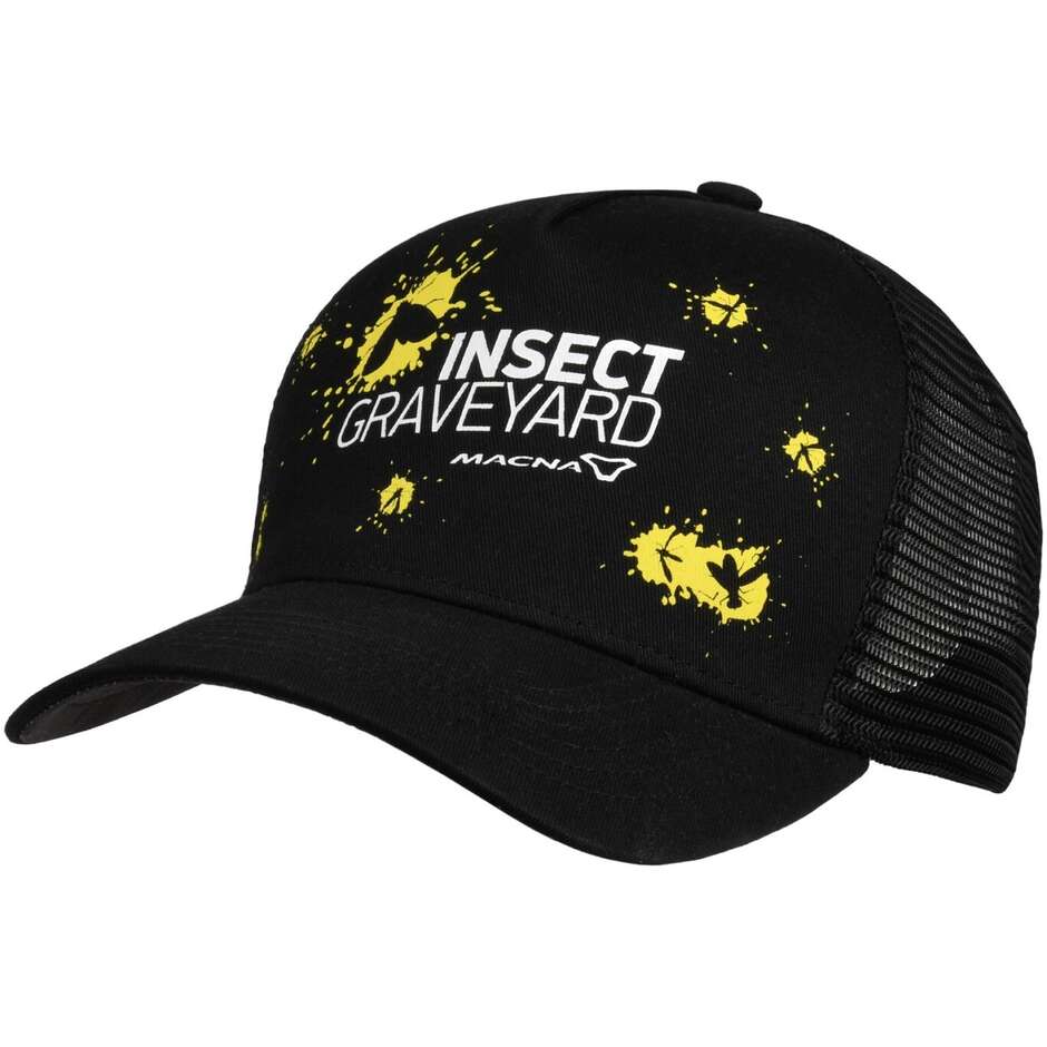 Casquette trucker noire Macna Graveyard