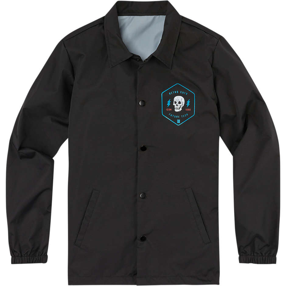 Casual Icon RETROSKULL COACH Jacket Black