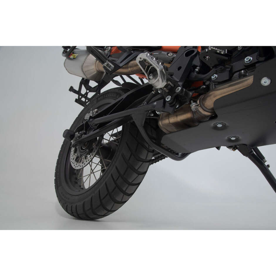 Cavalletto Centrale Nero Sw-Motech HPS.04.918.10001/B Per KTM 790 Adv R, 890 Adv / R