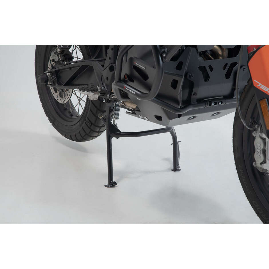 Cavalletto Centrale Nero Sw-Motech HPS.04.918.10001/B Per KTM 790 Adv R, 890 Adv / R