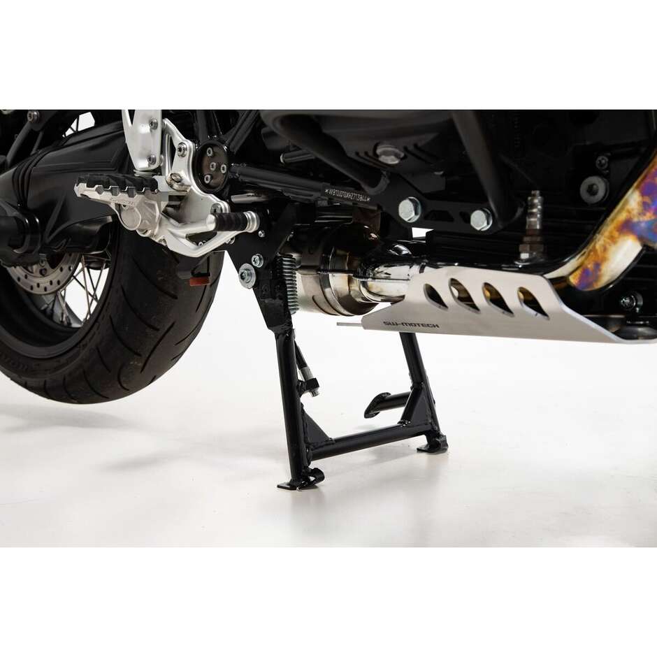 Cavalletto Centrale Nero Sw-Motech HPS.07.512.10000/B Per BMW R nineT / Pure