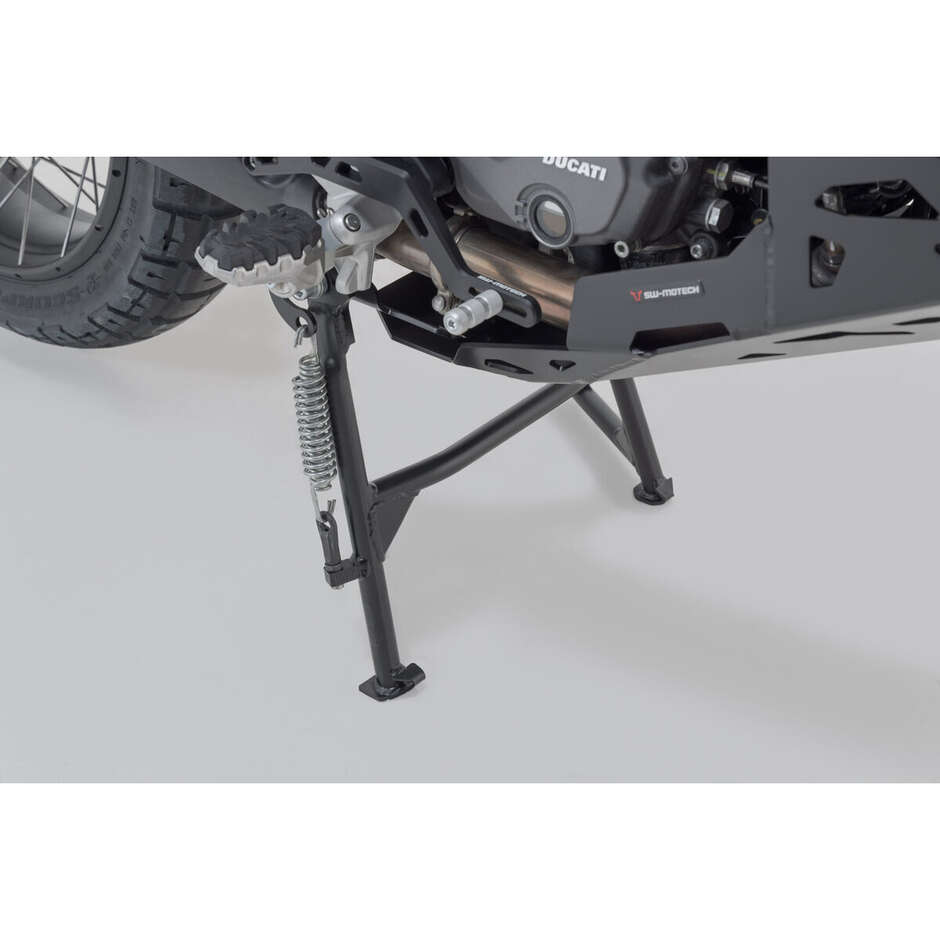 Cavalletto Centrale Nero Sw-Motech HPS.22.995.10000/B Per Ducati DesertX (22-)