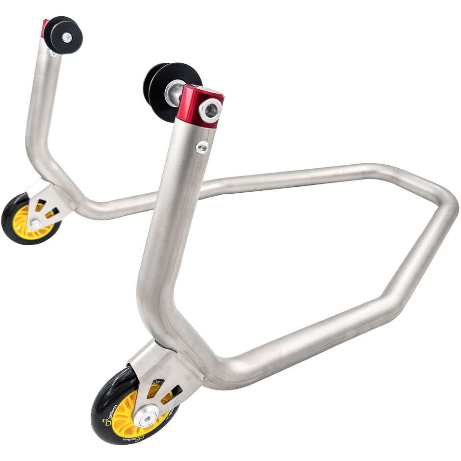 Cavalletto Posteriore In Acciaio Inox Con Rulli LighTech RSS005R